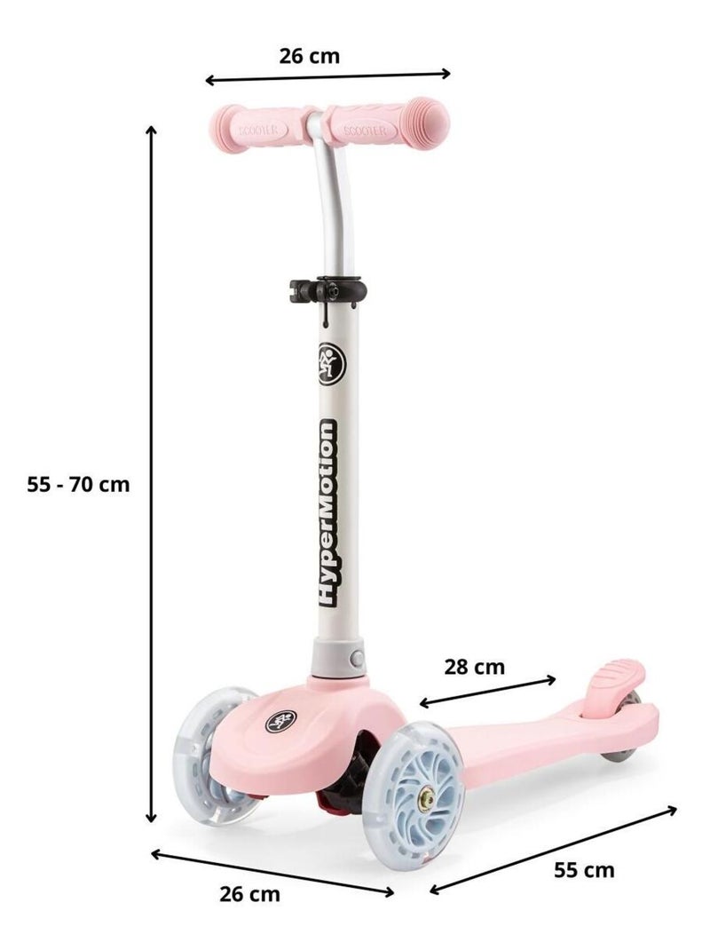 Trotinete de 3 rodas autoequilibrada – rodas led e guiador ajustável N/D - Kiabi