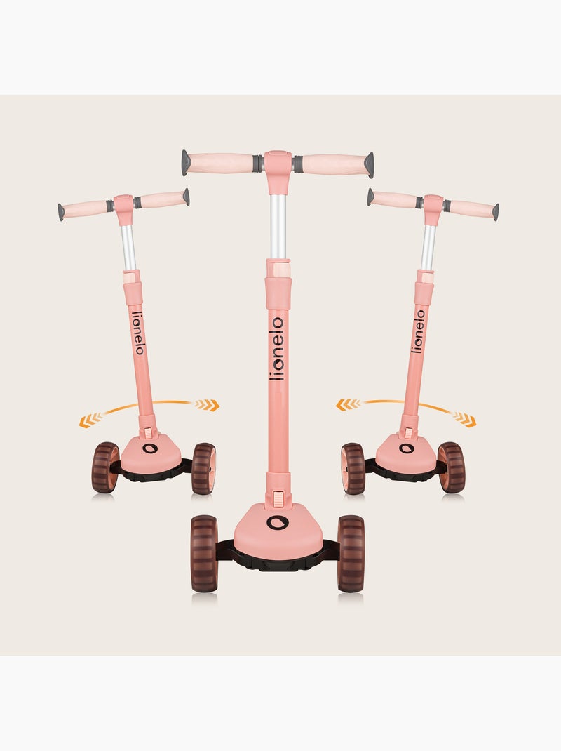Trotinete Evolutiva LIONELO Franky - Bicicleta sem Pedais - Rodas com Luz - Até 50 kg Rosa - Kiabi