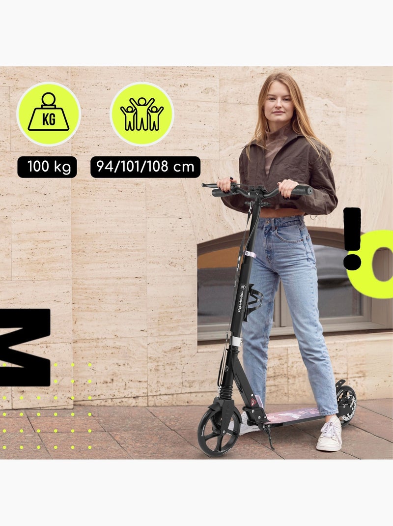 Trotinete hypermotion skyline em alumínio com suspensão e rodas de 20 cm N/D - Kiabi