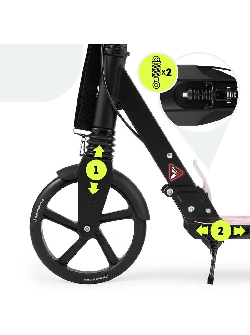 Trotinete hypermotion skyline em alumínio com suspensão e rodas de 20 cm N/D - Kiabi