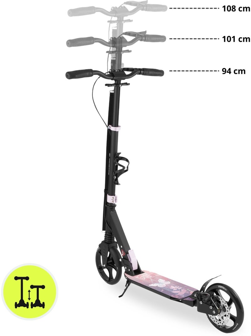 Trotinete hypermotion skyline em alumínio com suspensão e rodas de 20 cm N/D - Kiabi