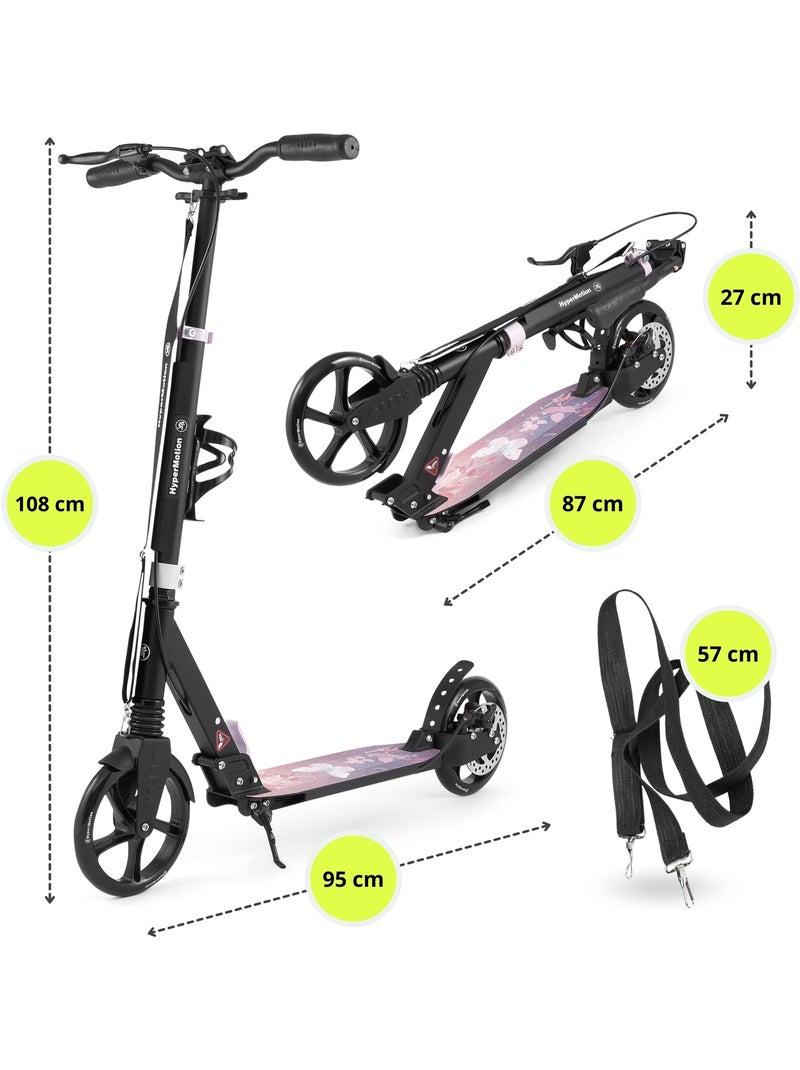 Trotinete hypermotion skyline em alumínio com suspensão e rodas de 20 cm N/D - Kiabi