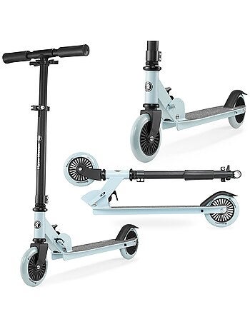 Trotinete infantil de 2 rodas willy, dobrável, com rodas de 125 mm e abec-7