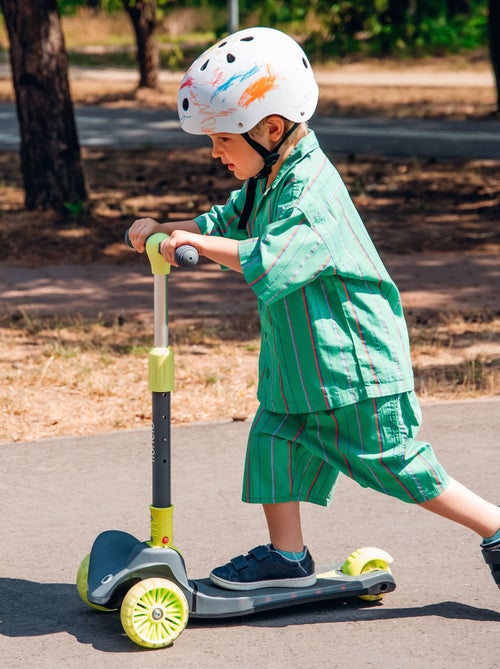 Trotinete infantil LIONELO Timmy - 3 rodas - Iluminação LED - Altura ajustável - Kiabi