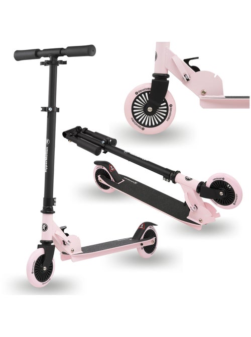 Trotinete infantil willy dobrável de 2 rodas, dos 3 aos 8 anos, com rolamentos abec-7 - Kiabi