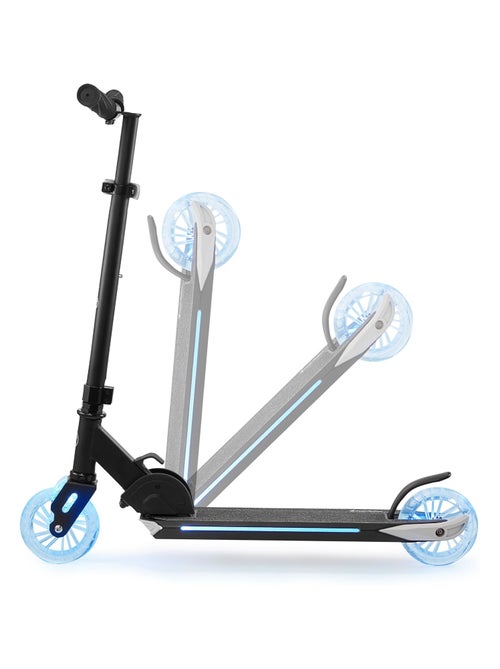 Trotinete luminosa hypermotion ice flash – rodas e plataforma led - Kiabi