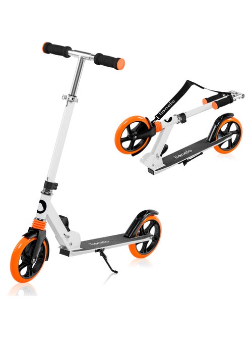 Trotinete para crianças e adultos LIONELO Luca –Até 100 kg– Dobragem compacta – Suporte para garrafa - Kiabi