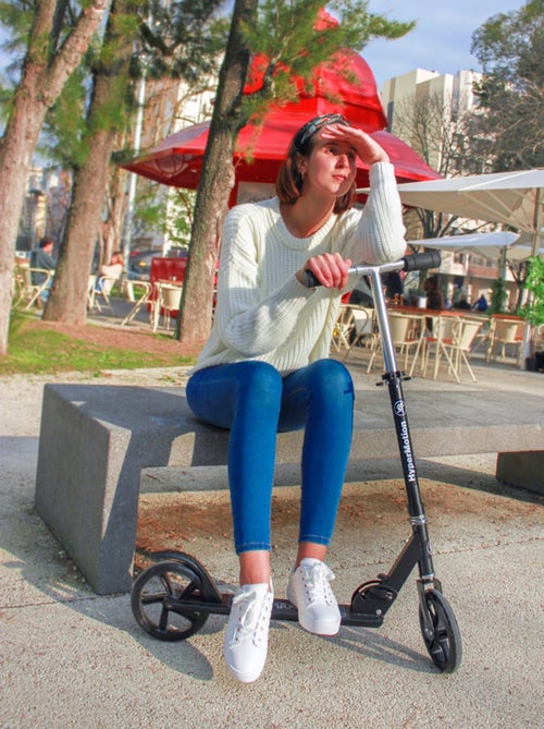 Trotinete rockster dobrável com rodas de 200 mm para crianças, adolescentes e adultos - Kiabi