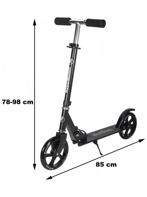 Trotinete rockster dobrável com rodas de 200 mm para crianças, adolescentes e adultos - Kiabi