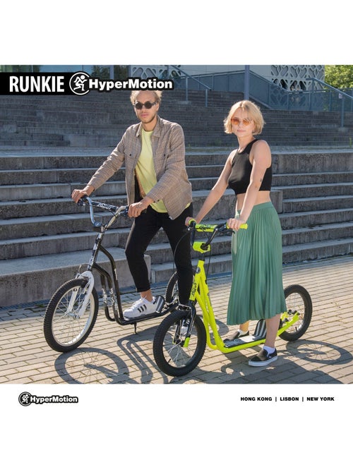 Trotinete urbana 2 rodas hypermotion runkie com rodas pneumáticas de 16" - Kiabi