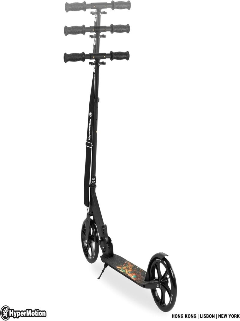 Trotinete urbana vibe black – design galactic cat e rodas de 200 mm Preto - Kiabi