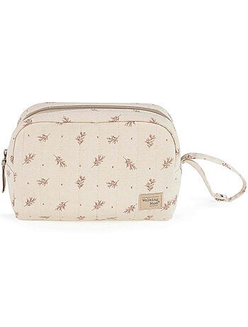 Trousse de toilette bébé em algodão | walking mum