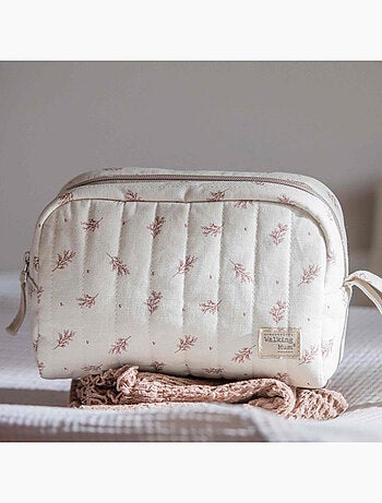 Trousse de toilette bébé em algodão | walking mum