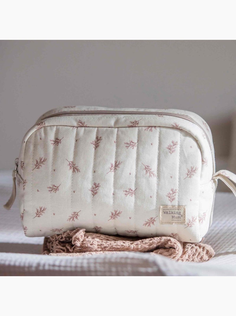 Trousse de toilette bébé em algodão | walking mum Rosa - Kiabi