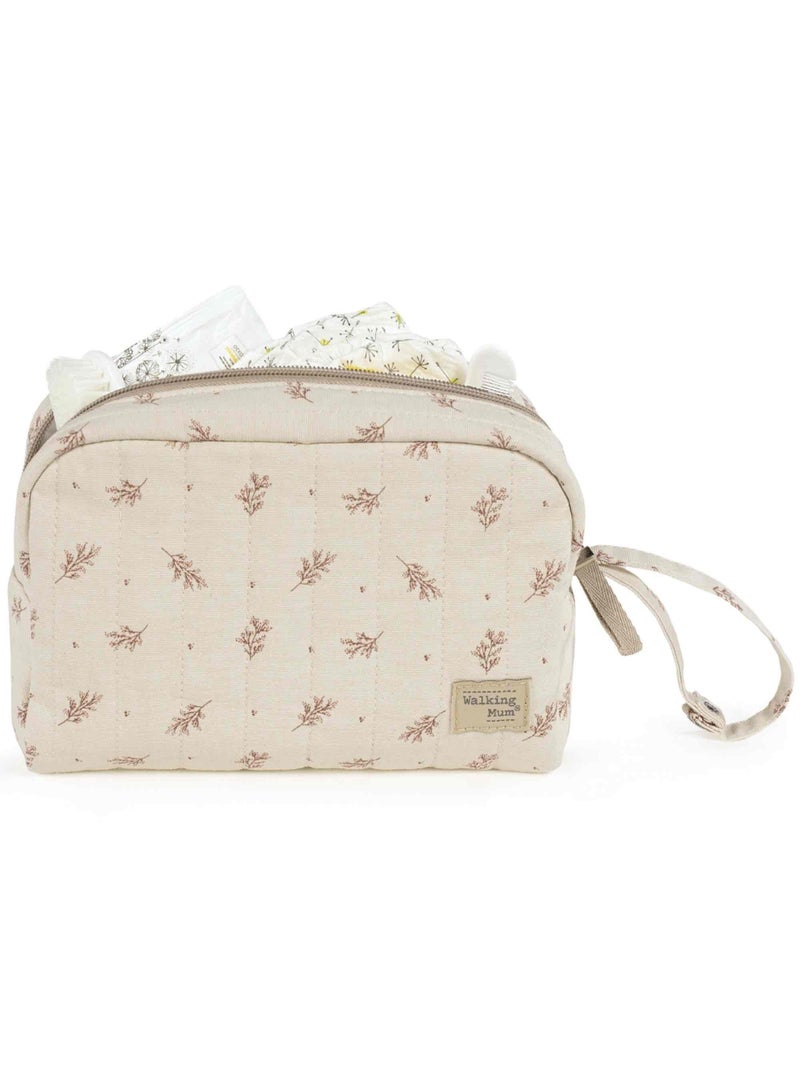 Trousse de toilette bébé em algodão | walking mum Rosa - Kiabi