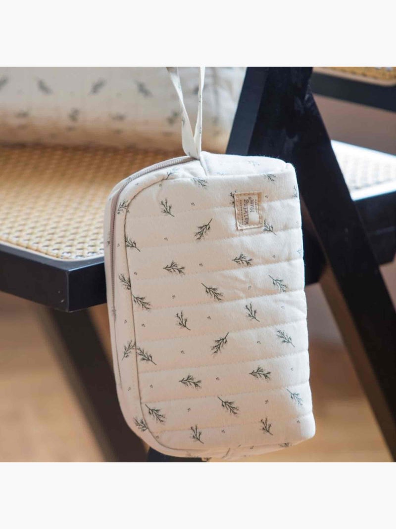 Trousse de toilette bébé em algodão | walking mum Verde - Kiabi