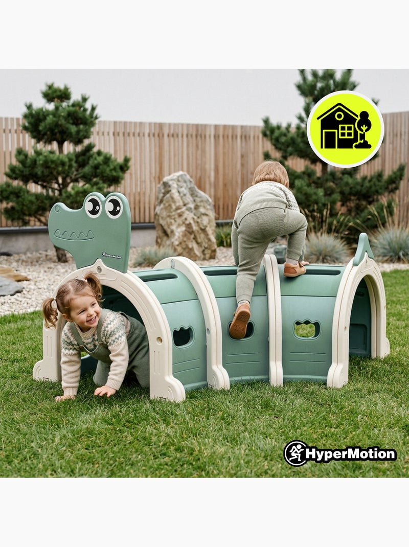 Túnel de brincar cheerful crocodile hypermotion desde 3 anos Bege - Kiabi