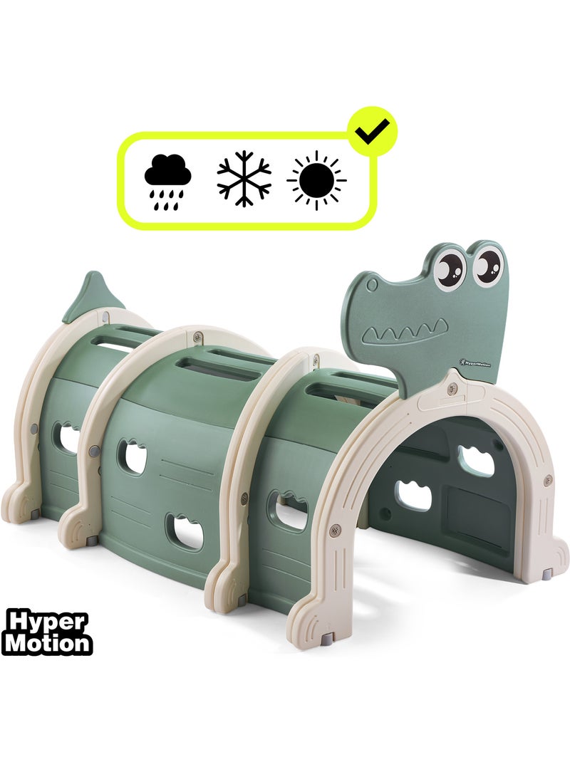 Túnel de brincar cheerful crocodile hypermotion desde 3 anos Bege - Kiabi
