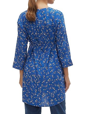 Túnica Azul para Mulher Mamalicious Levie