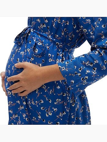 Túnica Azul para Mulher Mamalicious Levie