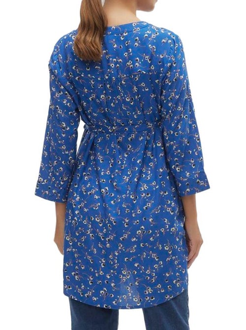 Túnica Azul para Mulher Mamalicious Levie - Kiabi Túnica Azul para Mulher Mamalicious Levie - Kiabi