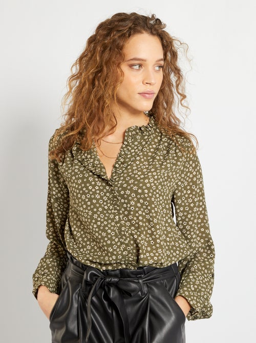Túnica comprida estampada - Kiabi