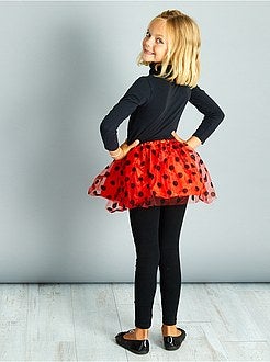 Roupa fantasia criança - Tutu joaninha - Kiabi