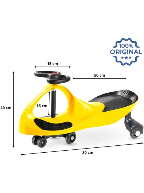 Twistcar – carro infantil sem pedais com propulsão pelo movimento do volante - Kiabi