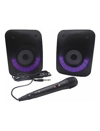 Um par de potentes colunas estéreo bluetooth iparty®