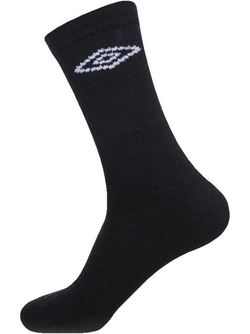 Umbro Meias de Ténis Pretas para Homem - Pack 6 Pares Preto - Kiabi