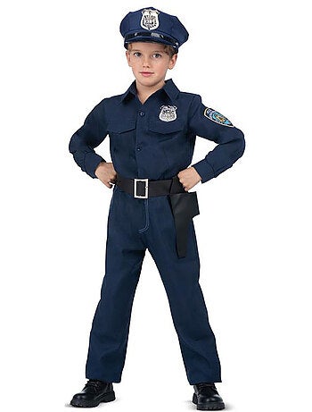Uniforme de policial com cinto