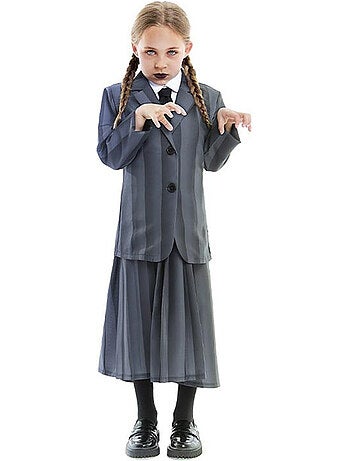 Uniforme escolar gótico listrado