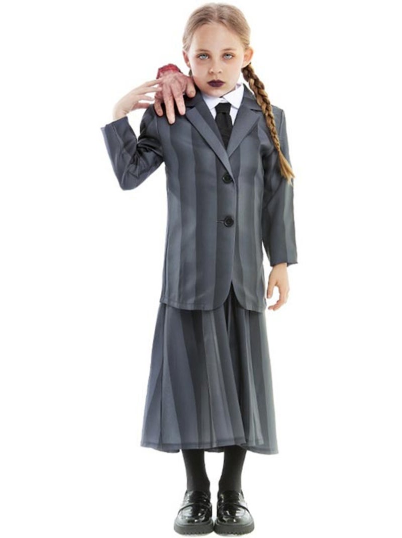 Uniforme escolar gótico listrado Multicolorido - Kiabi