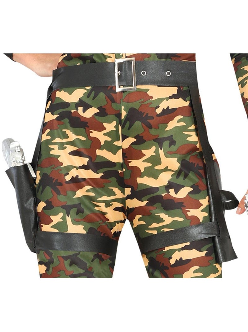 Uniforme militar de soldado camuflado Multicolorido - Kiabi