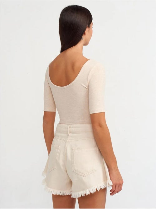 Unitard slim fit em mistura de algodão dilvin - Kiabi