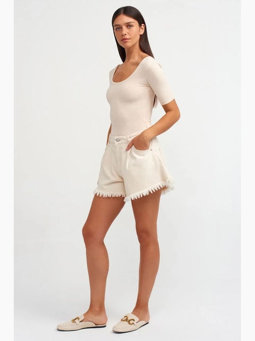 Unitard slim fit em mistura de algodão dilvin - Kiabi
