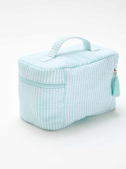 Vanity com padrões e pega de transporte - Kiabi