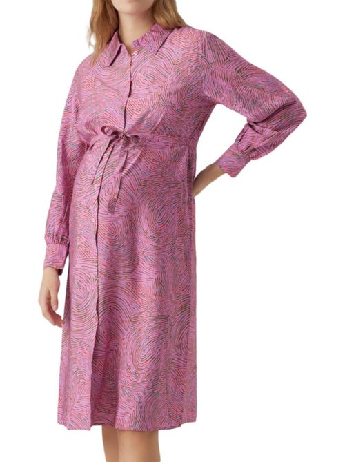Vero Moda Anea Robe de Gravidez Rosa para Mulher - Kiabi