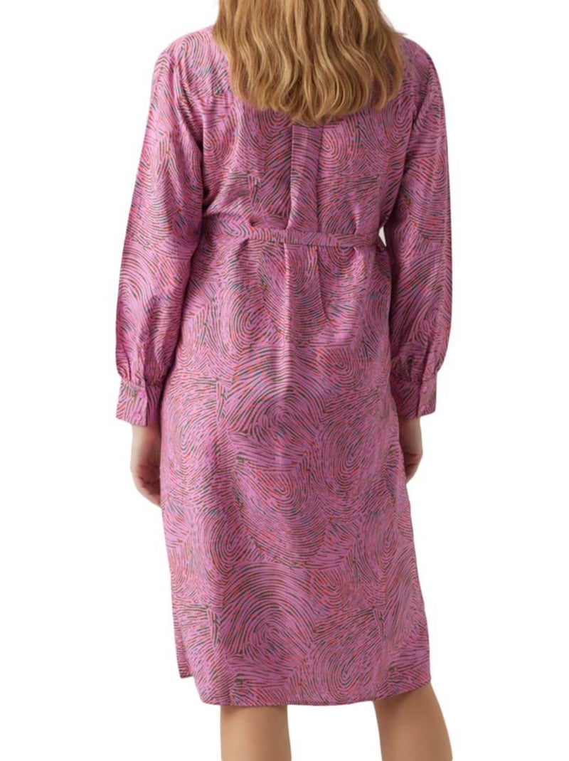 Vero Moda Anea Robe de Gravidez Rosa para Mulher Rosa - Kiabi