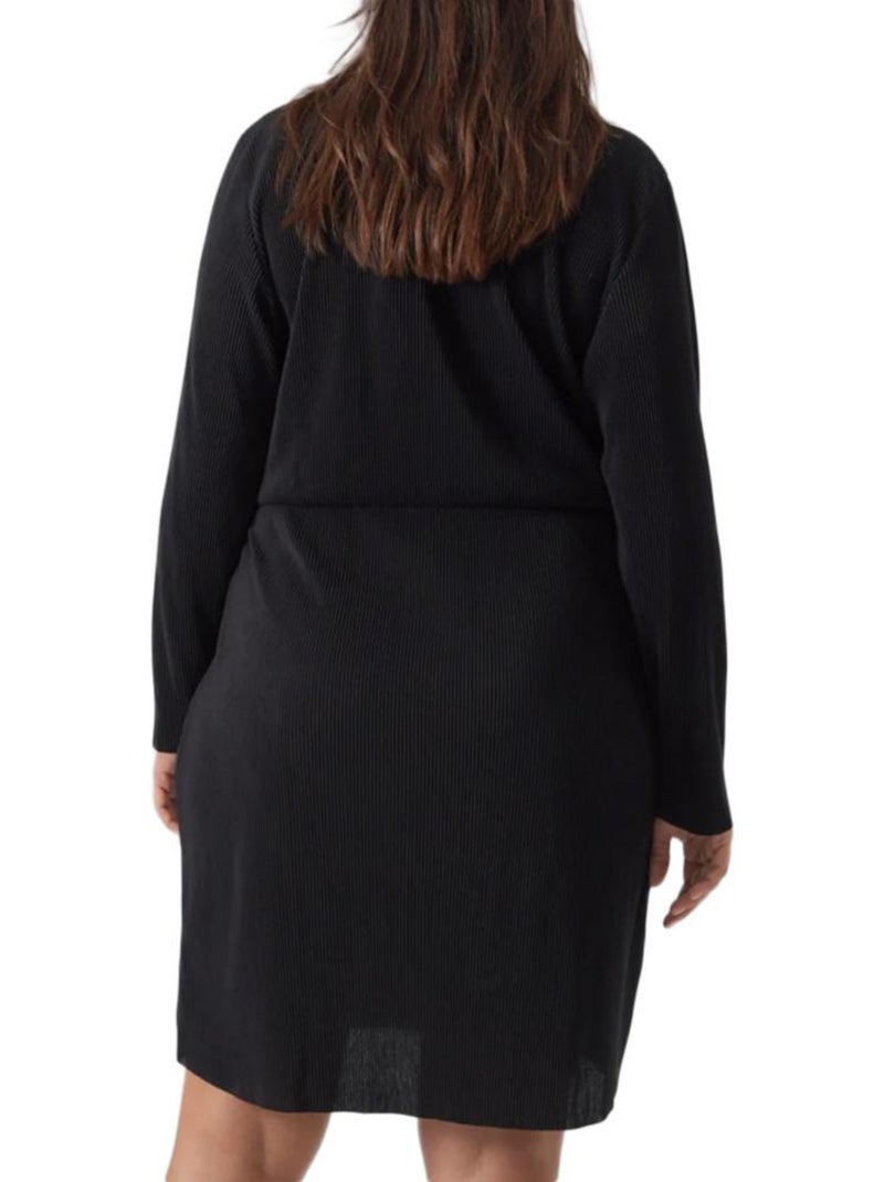Vero Moda Curve Clica Robe Preta para Mulher Preto - Kiabi