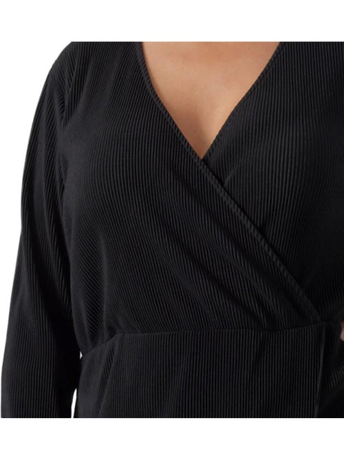 Vero Moda Curve Clica Robe Preta para Mulher - Kiabi Vero Moda Curve Clica Robe Preta para Mulher - Kiabi