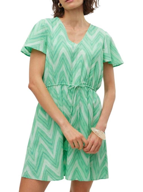 Vero Moda Dicthe - Robe Verde para Mulher - Kiabi Vero Moda Dicthe - Robe Verde para Mulher - Kiabi
