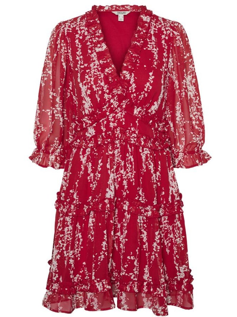 Vero Moda Gabriella - Robe Vermelha para Mulher Vermelho - Kiabi