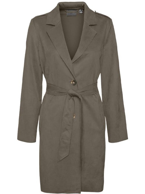 Vero Moda Jose Emily: Casaco Castanho para Mulher - Kiabi Vero Moda Jose Emily: Casaco Castanho para Mulher - Kiabi