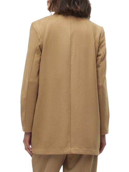 Vero Moda Josefreja: Casaco Castanho para Mulher - Kiabi