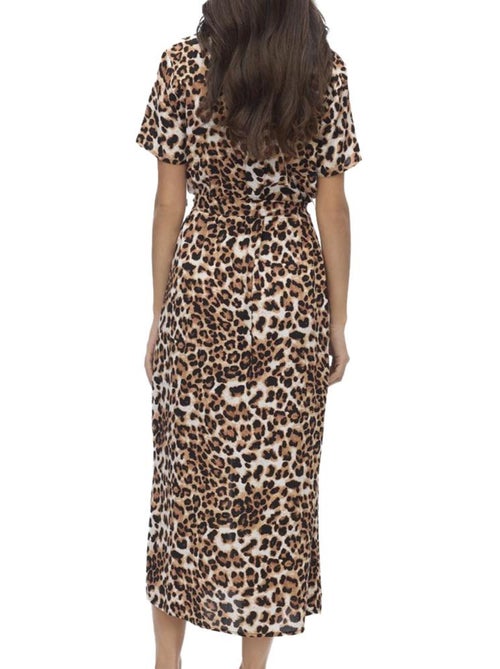 Vero Moda Joy - Robe de Mulher Padrão Preto e Branco - Kiabi