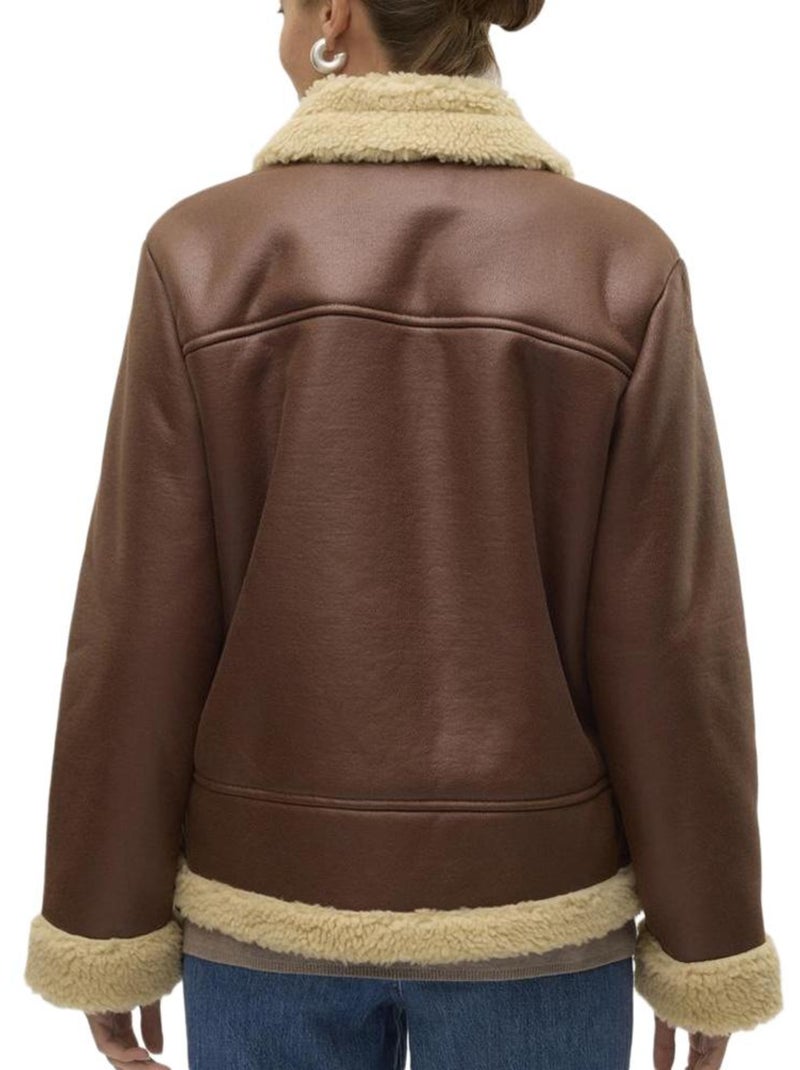 Vero Moda Kay - Colete Castanho para Mulher Castanho-capuccino - Kiabi