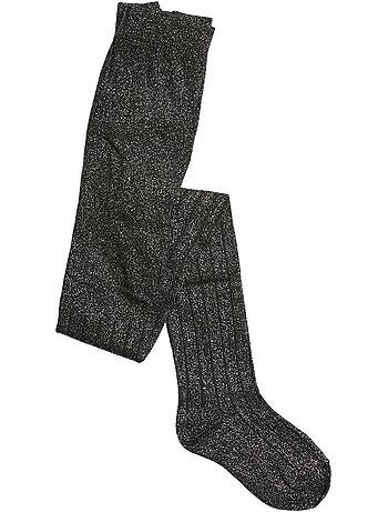 Vero Moda Kira Collants de Menina com Purpurinas Cinzentas - Pack 2
