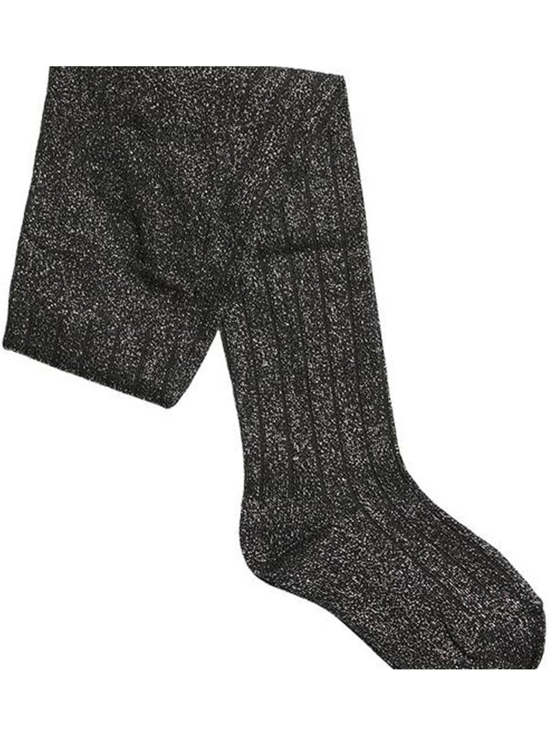 Vero Moda Kira Collants de Menina com Purpurinas Cinzentas - Pack 2 Cinza-prateado - Kiabi