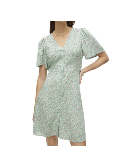 Vero Moda Malba - Robe Verde para Mulher - Kiabi Vero Moda Malba - Robe Verde para Mulher - Kiabi